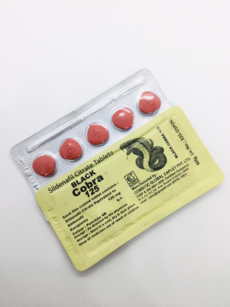 Cobra 125mg Pack Of 10 Tablets